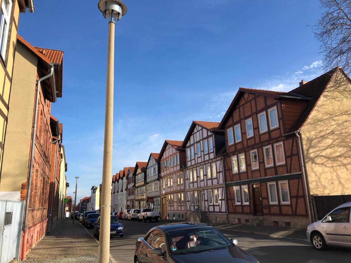 100Qm Ferienwohnung In Halberstadt, Dem Tor Zum Harz Exteriér fotografie
